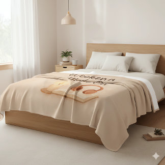 Wochenendmodus auf Fleece-Decke Fleecedecke