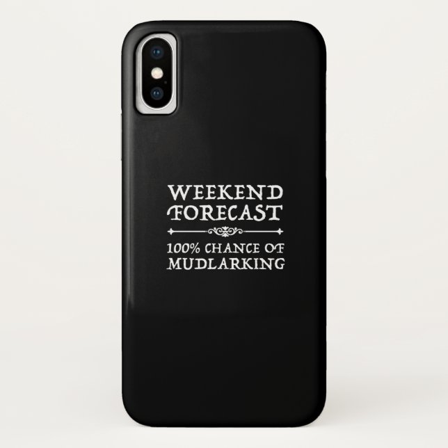 Wochenendprognose - 100% Chance auf Durchleuchtung Case-Mate iPhone Hülle (Rückseite)