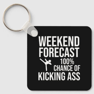 Wochenendprognose - 100% Chance auf Kicking-Ass Schlüsselanhänger