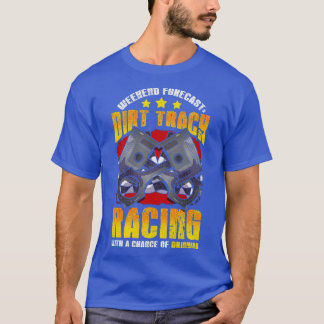 Wochenendprognose für stürmische Rennstrecke T-Shirt