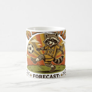 Wochenendprognose Fußball und Nickerchen Lustiger  Kaffeetasse