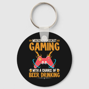 Wochenendprognose Gaming Clothes Computervideospie Schlüsselanhänger