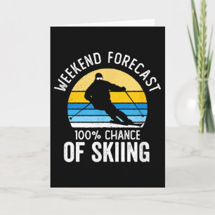 Wochenendvorhersage 100% Chance auf Skifahren Vint Karte