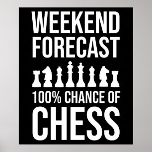 Wochenendvorhersage - 100% Schachchance Poster