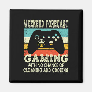 Wochenendvorhersage Gaming Retro-Gaming 1 Magnet