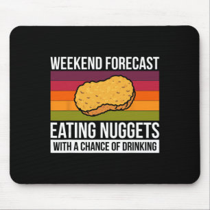 Wochenendvorhersage Nuggets essen mit einer Chance Mousepad
