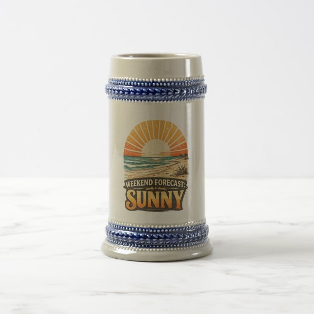 Wochenendvorhersage Sonnig Bierglas (Mittel)