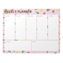 Wochenplaner Notizblock