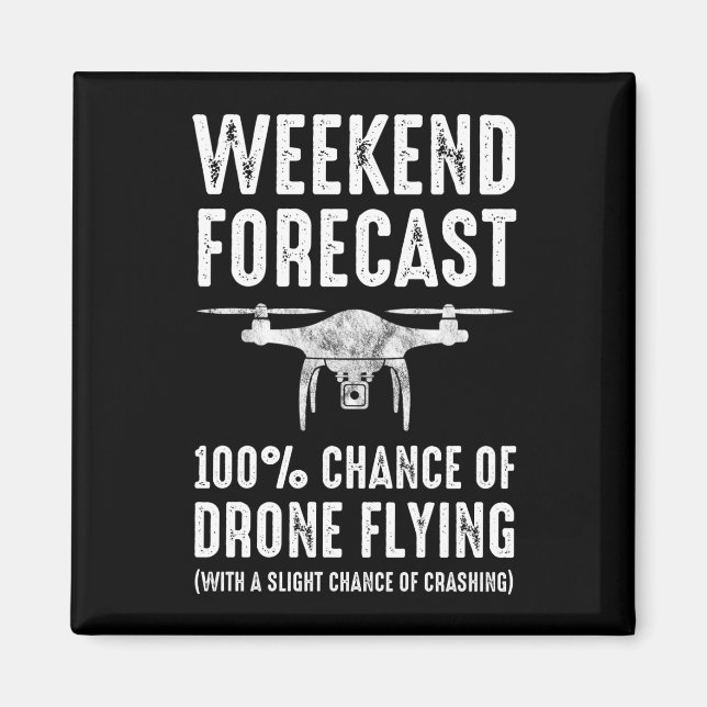 Wochenprognose - 100% Chance auf Drohnenflug Magnet (Vorne)