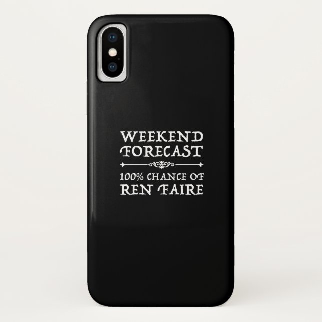 Wochenprognose - 100% Chance auf einen Jahrmarkt Case-Mate iPhone Hülle (Rückseite)