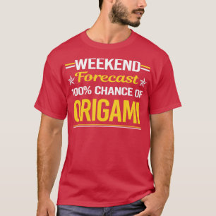 Wochenprognose 100 Origami T-Shirt