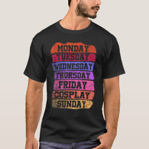 Wochentage Montag Mittwoch Freitag Samstag Cos T-Shirt