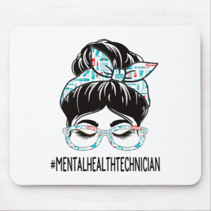 Wöchentliche Anerkennung von Frauen Messy Bu Mousepad