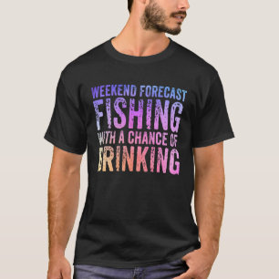 Wöchentlicher Fischfang mit der Möglichkeit zu tri T-Shirt