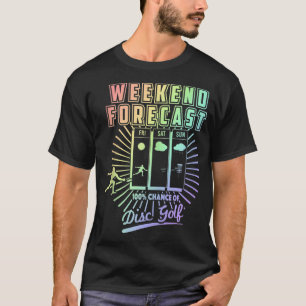 Wöchentliches Golfspiel mit Aussicht auf Biergol T-Shirt