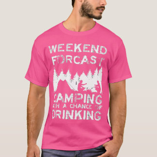 Wöchentliches vergessenes Camping mit der Möglichk T-Shirt