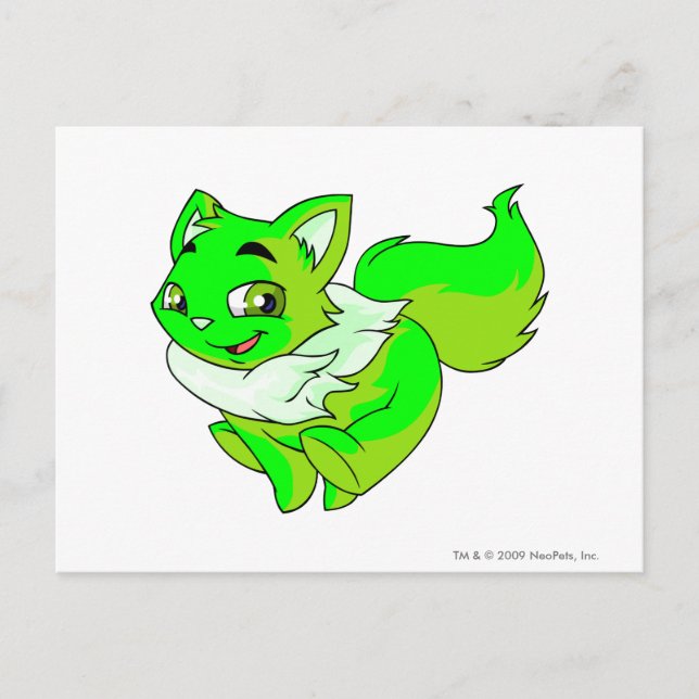 Wocky Glows Postkarte (Vorderseite)