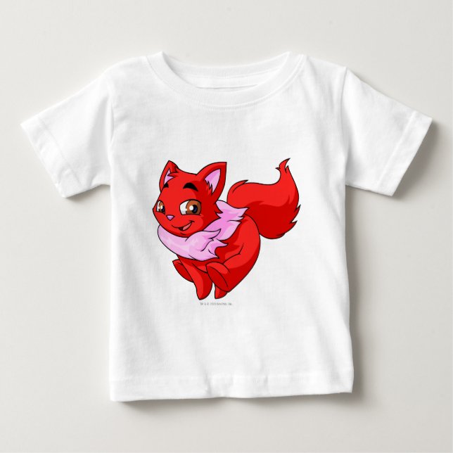 Wocky Red Baby T-shirt (Vorderseite)