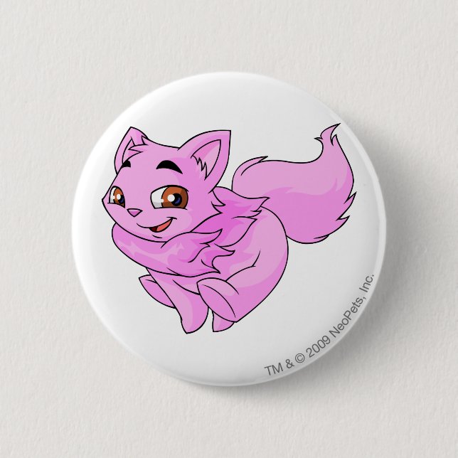 Wocky Rosa Button (Vorderseite)