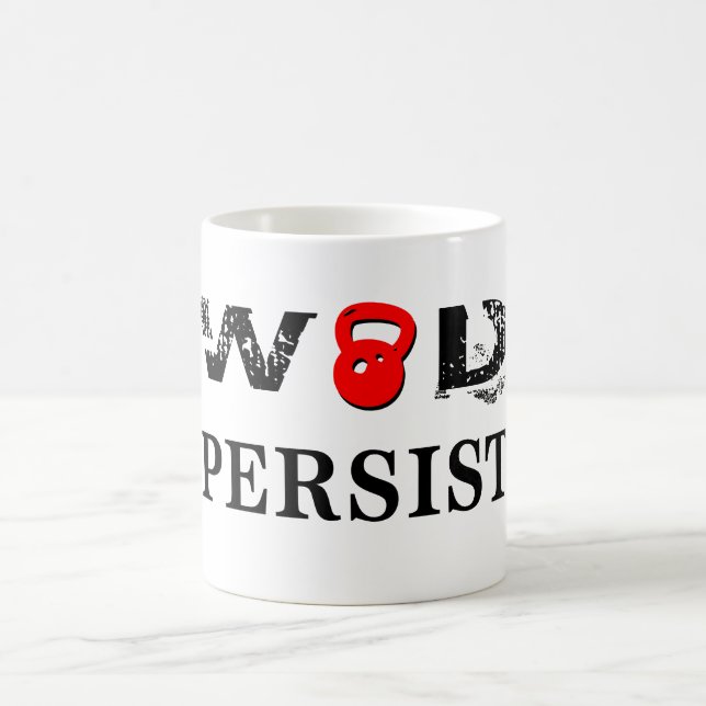 WOD bestehen fort Kaffeetasse (Mittel)
