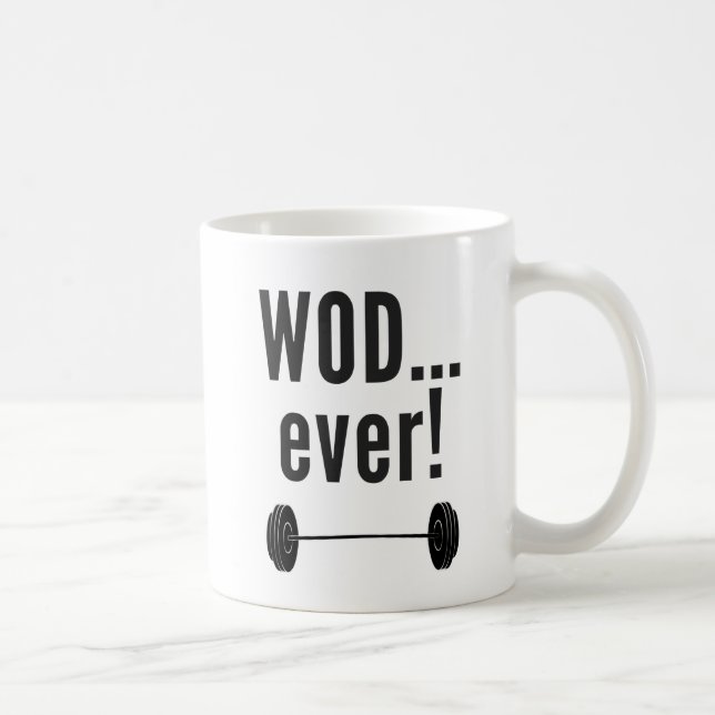 WODever !  Tasse de Crossfit-Insipired (Droite)