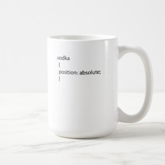 Wodka css-Klasse Kaffeetasse