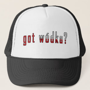 Wodka got? Flagge Truckerkappe