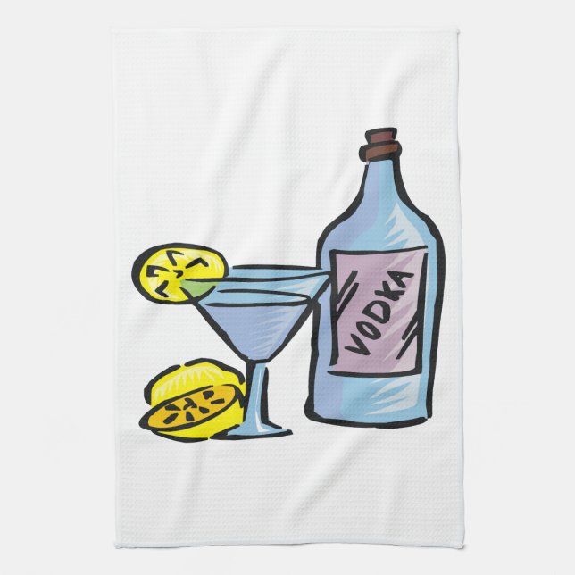 Wodka Handtuch (Vertikal)