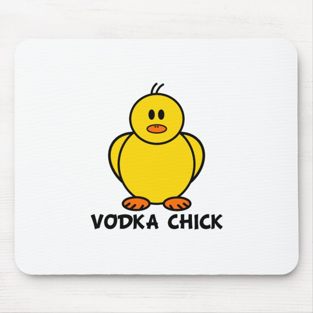 Wodka-Küken Mousepad (Vorne)