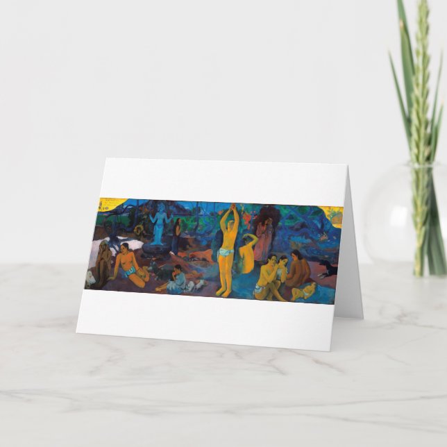 Woher kommen wir, Paul Gauguin? Karte (Vorderseite)