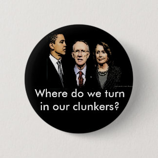 Wohin drehen wir uns in unsere Clunkers? Knopf Button