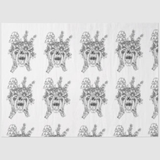 Wohin gehen die Blume? Seidenpapier