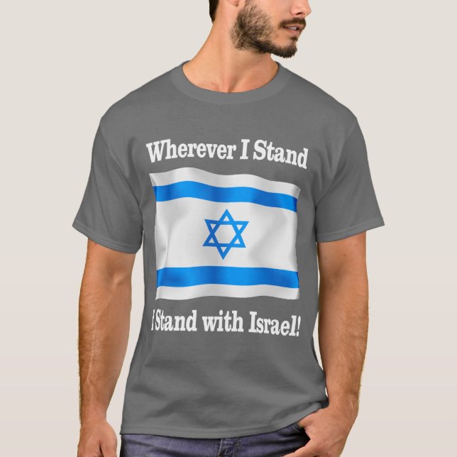 Wohin ich stehe T-Shirt (Vorderseite)