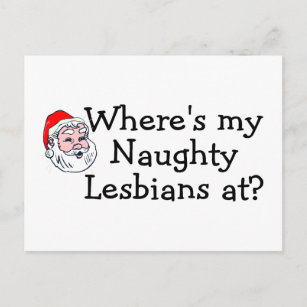 Wohin meine schmutzigen Lesben Postkarte