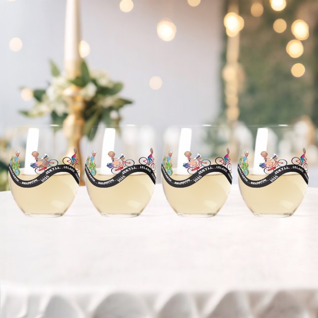 Wohlfarth 2025 Set von 4 Steinglas Weinglas Ohne Stiel (Insitu (Hochzeit))