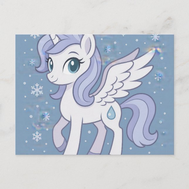 Wohlfühlen bald - Niedlicher Pony - Gute Karte (Vorderseite)