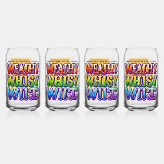 Wohlhabender Whimsy Wit Dosenglas