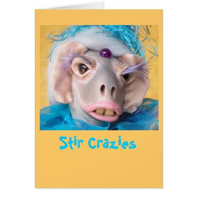 Wohlklingende Melvina Karte (Vorne)