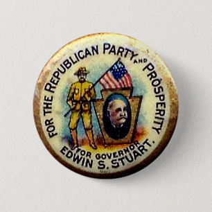 Wohlstand - Knopf Button