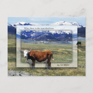 Wohlstand und Erbschaft Postkarte