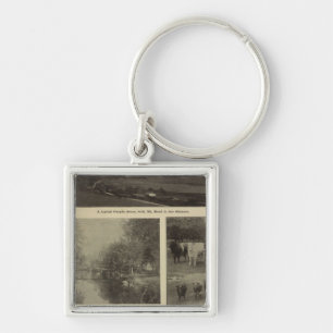 Wohlstand, viel in Oregon Schlüsselanhänger