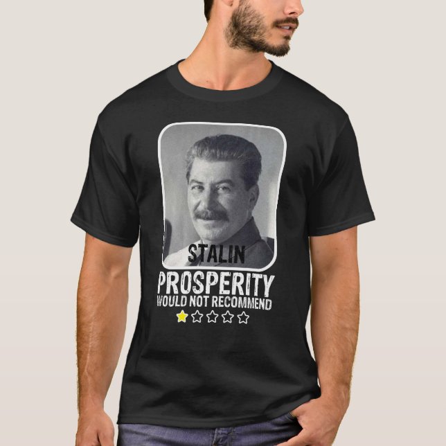 Wohlstand würde nicht den Anti-Kommunisten empfehl T-Shirt (Vorderseite)