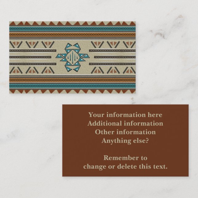 Wohlstands-Visitenkarten Visitenkarte (Vorne/Hinten)