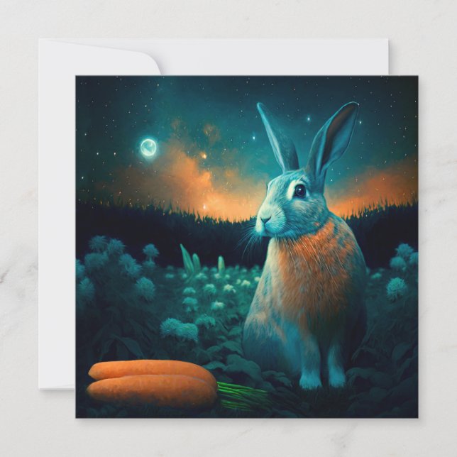 Wohlstandskrabbit im Mondlicht (Vorderseite)