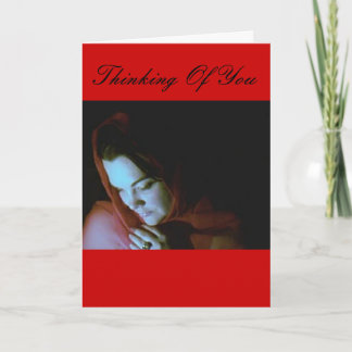 Wohltätigkeit Angel, denken Sie an Sie Karte