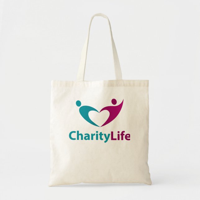 Wohltätigkeit Leben Internationaler Wohltätigkeit Tragetasche (Vorne)