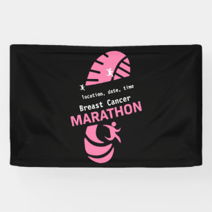 Wohltätigkeit Marathon Werbeartikel T Banner