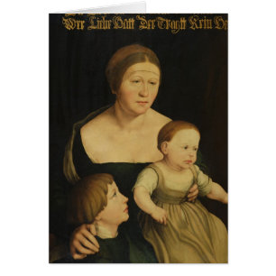 Wohltätigkeit oder die Familie des Künstlers,