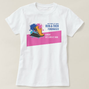 Wohltätigkeit-Run-a-Thon-Event T-Shirt