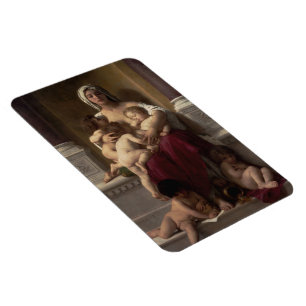 Wohltätigkeit von William Adolphe Bouguereau Magnet